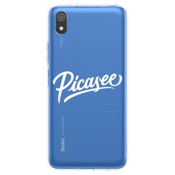 Picasee silikonski prozorni ovitek za Xiaomi Redmi 7A - Picasee - old logo - white