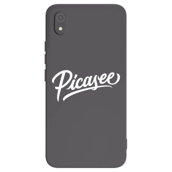 Picasee silikonski črni ovitek za Xiaomi Redmi 7A - Picasee - old logo - white
