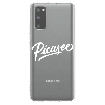 Picasee silikonski prozorni ovitek za Samsung Galaxy S20 G980F - Picasee - old logo - white