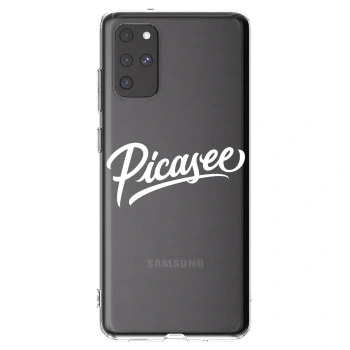 Picasee silikonski prozorni ovitek za Samsung Galaxy S20+ G985F - Picasee - old logo - white