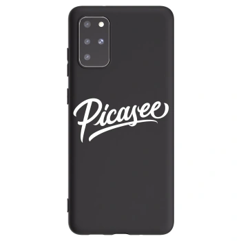 Picasee silikonski črni ovitek za Samsung Galaxy S20+ G985F - Picasee - old logo - white