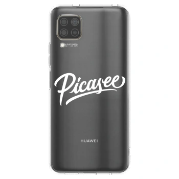 Picasee silikonski prozorni ovitek za Huawei P40 Lite - Picasee - old logo - white