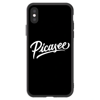 Picasee ULTIMATE CASE za Apple iPhone X/XS - Picasee - old logo - white