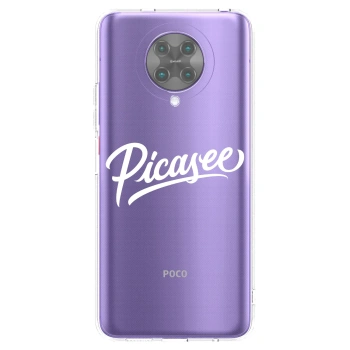 Picasee silikonski prozorni ovitek za Xiaomi Poco F2 Pro - Picasee - old logo - white
