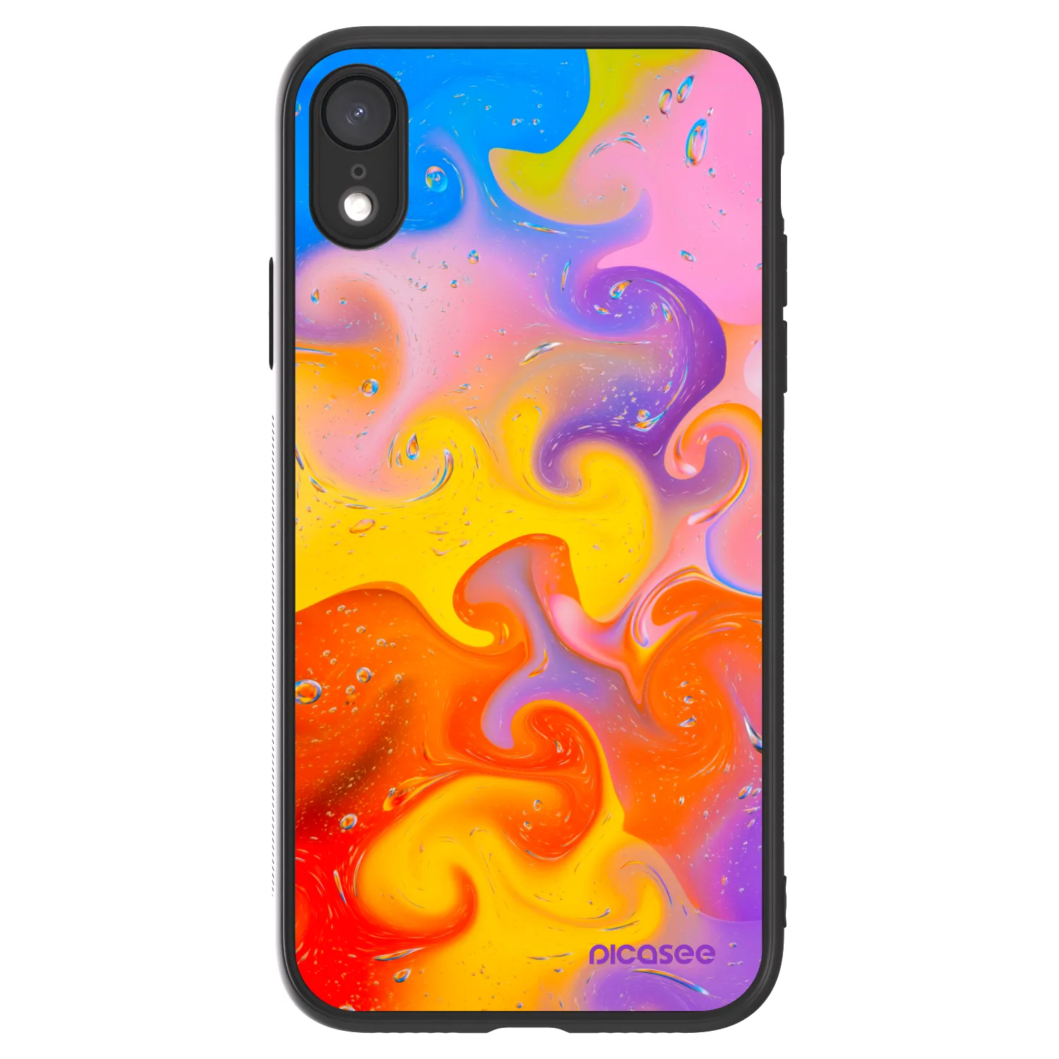 Picasee ULTIMATE CASE za Apple iPhone XR - Bubbles