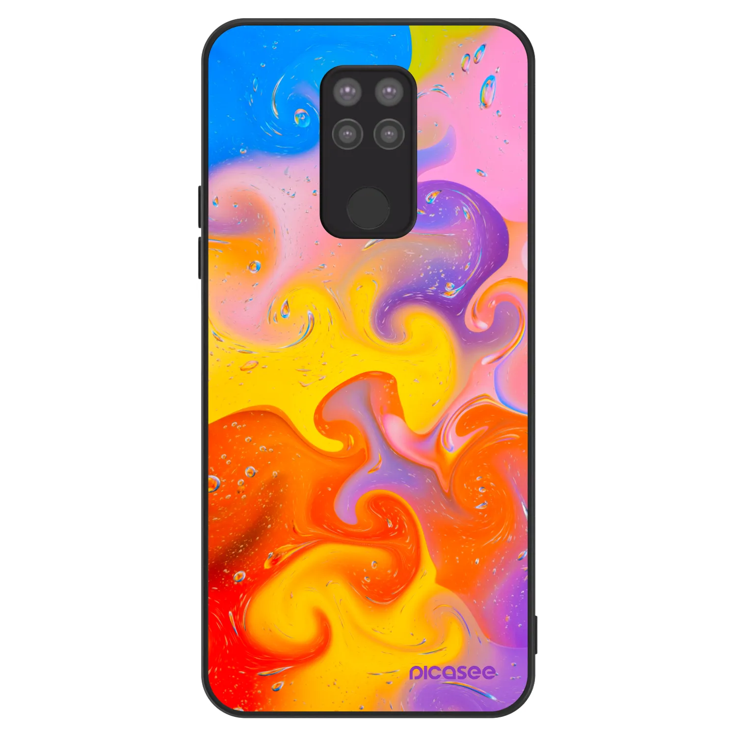 Picasee ULTIMATE CASE za Xiaomi Redmi Note 9 - Bubbles