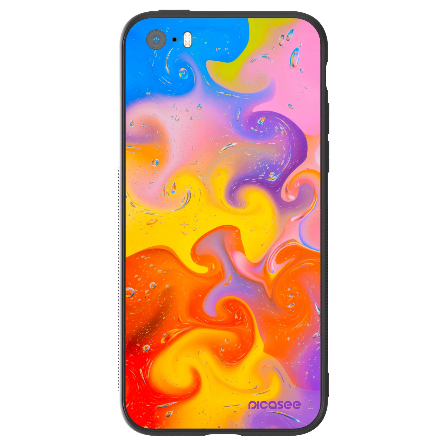 Picasee ULTIMATE CASE za Apple iPhone 5/5S/SE - Bubbles