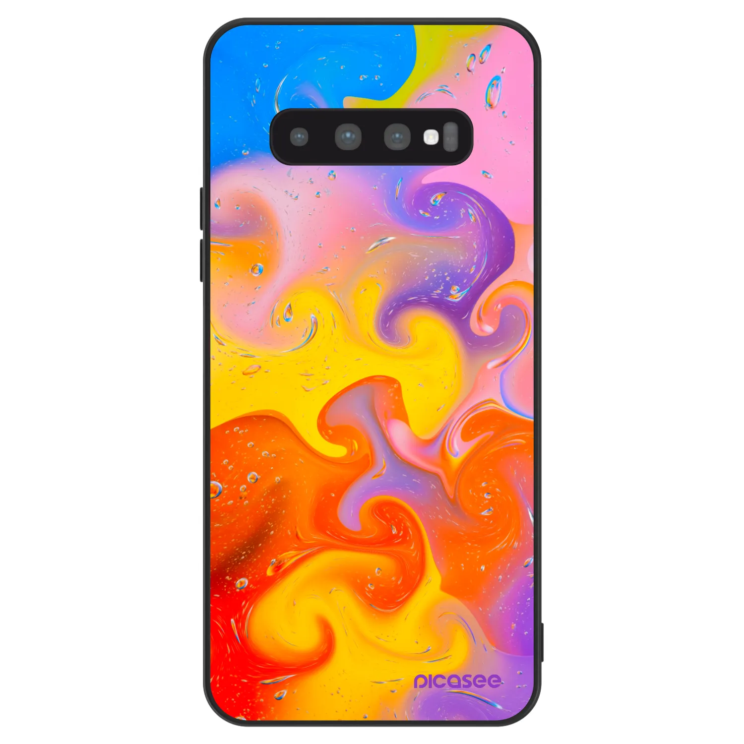 Picasee ULTIMATE CASE za Samsung Galaxy S10 G973 - Bubbles