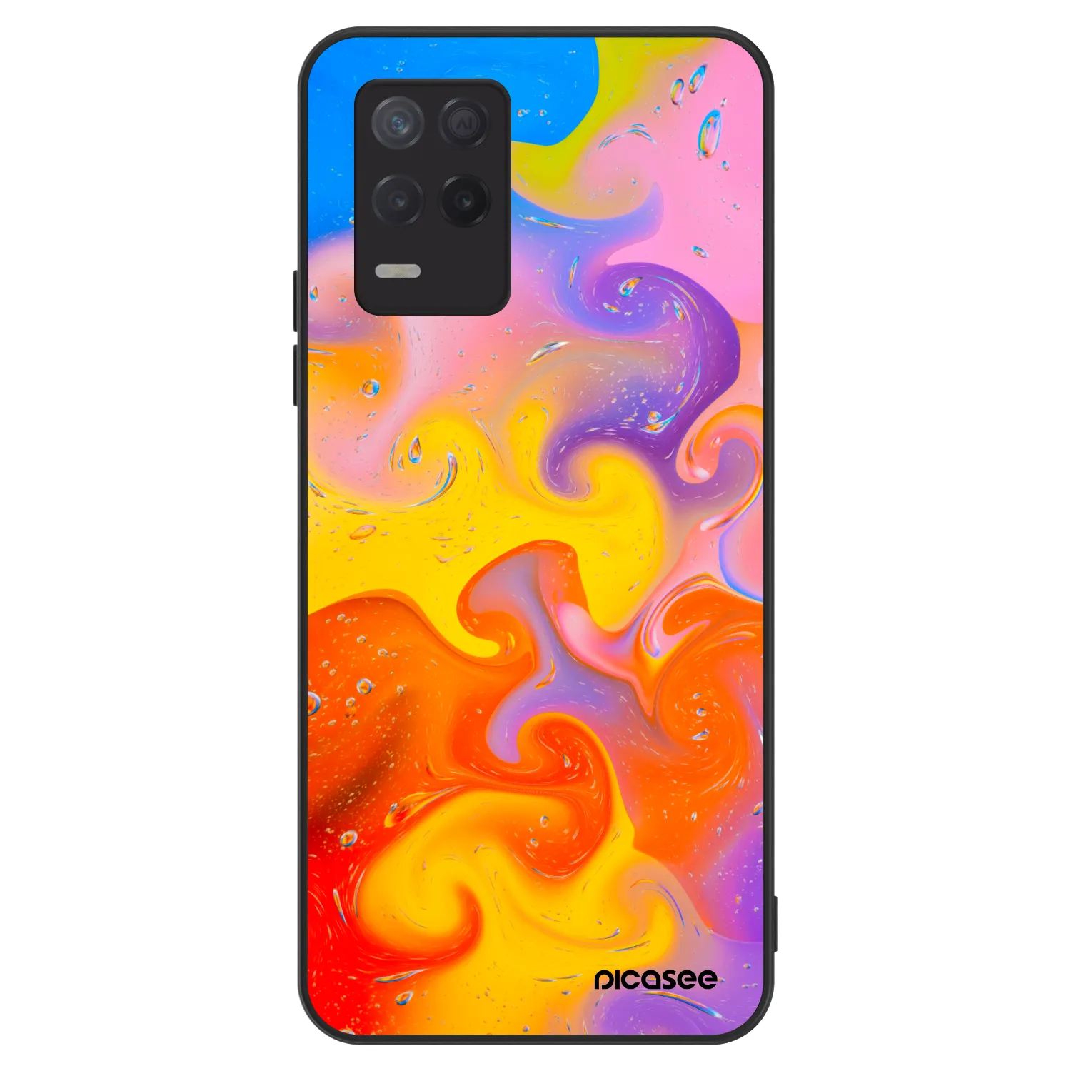 Picasee ULTIMATE CASE za Realme 8 5G - Bubbles