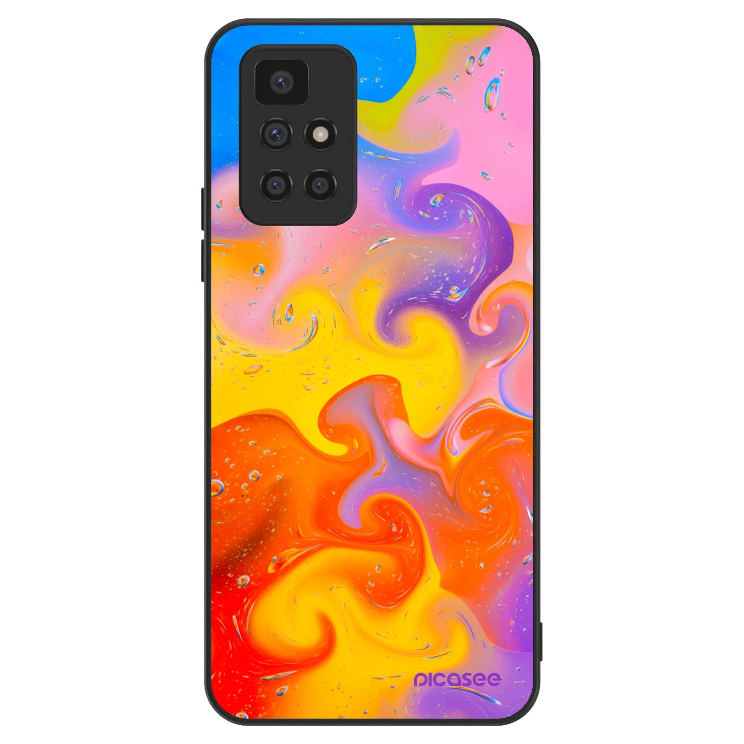 Picasee ULTIMATE CASE za Xiaomi Redmi 10 (2022) - Bubbles