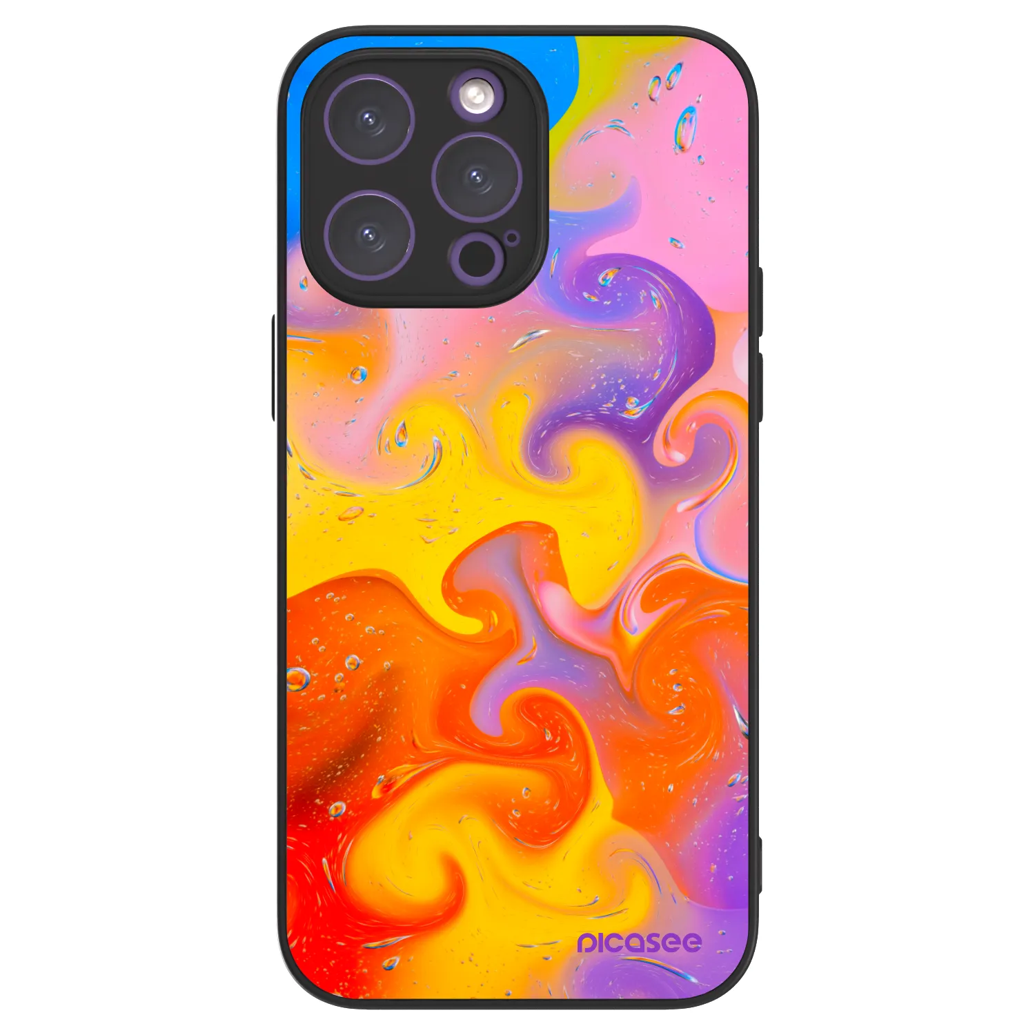 Picasee ULTIMATE CASE MagSafe za Apple iPhone 14 Pro Max - Bubbles
