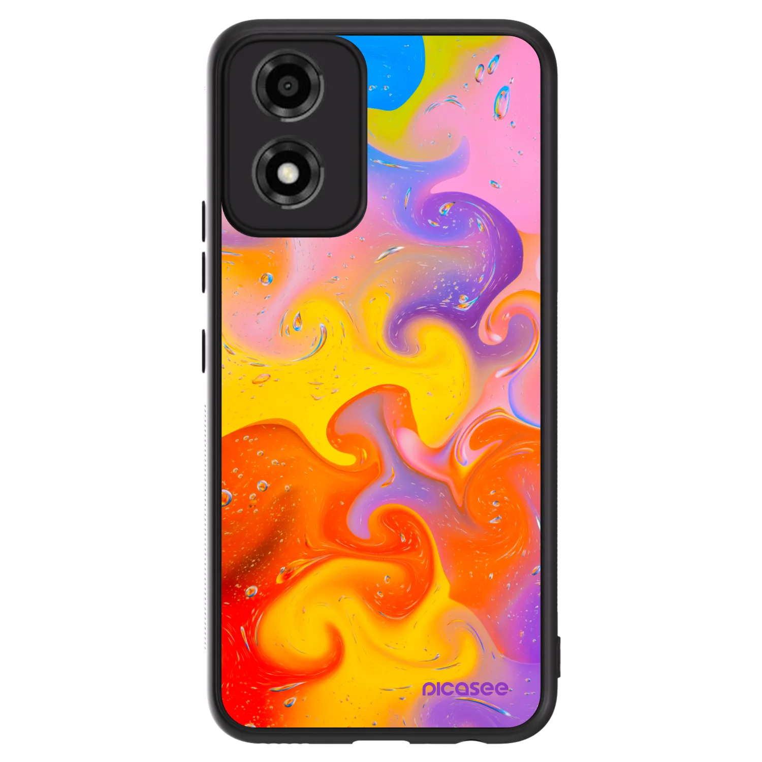Picasee ULTIMATE CASE za Motorola Moto E14 - Bubbles