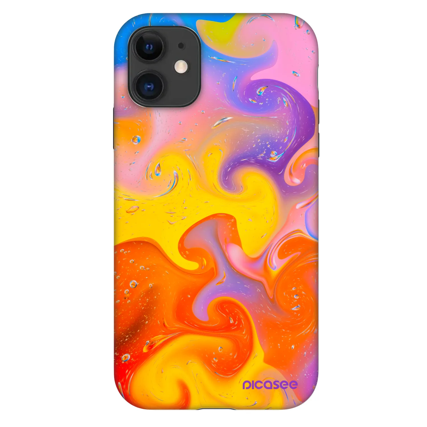 Picasee Fashion Case za Apple iPhone 11 - Bubbles