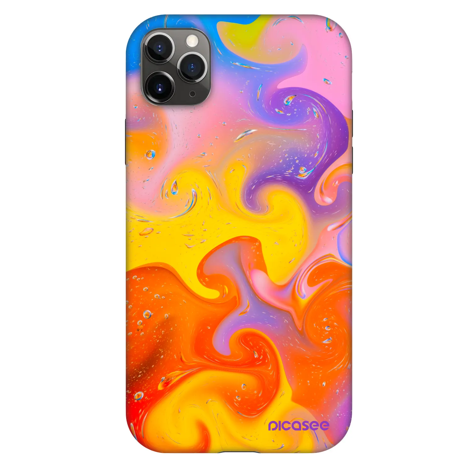 Picasee Fashion Case za Apple iPhone 11 Pro Max - Bubbles