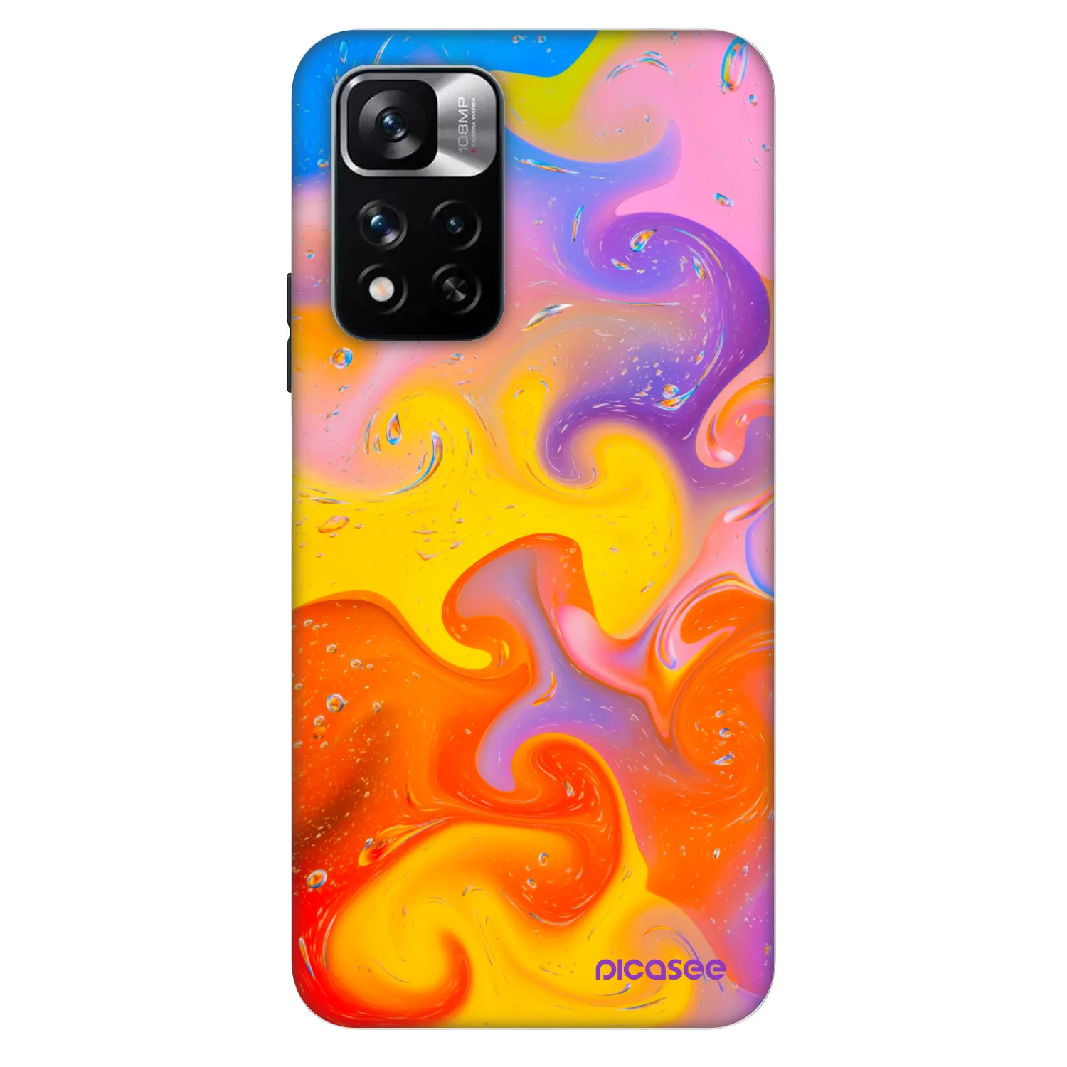Picasee Fashion Case za Xiaomi Redmi Note 11 Pro 5G - Bubbles