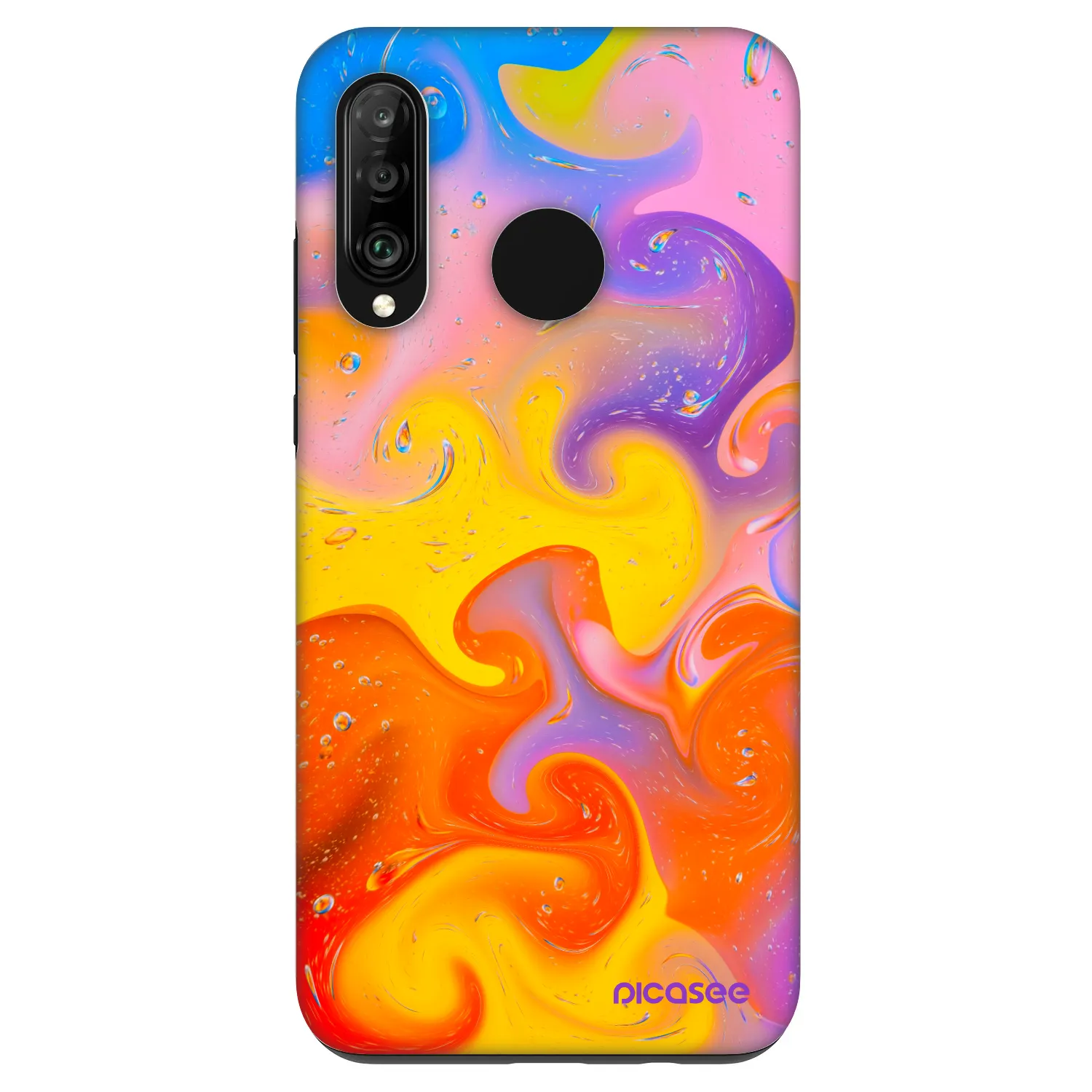Picasee Fashion Case za Huawei P30 Lite - Bubbles