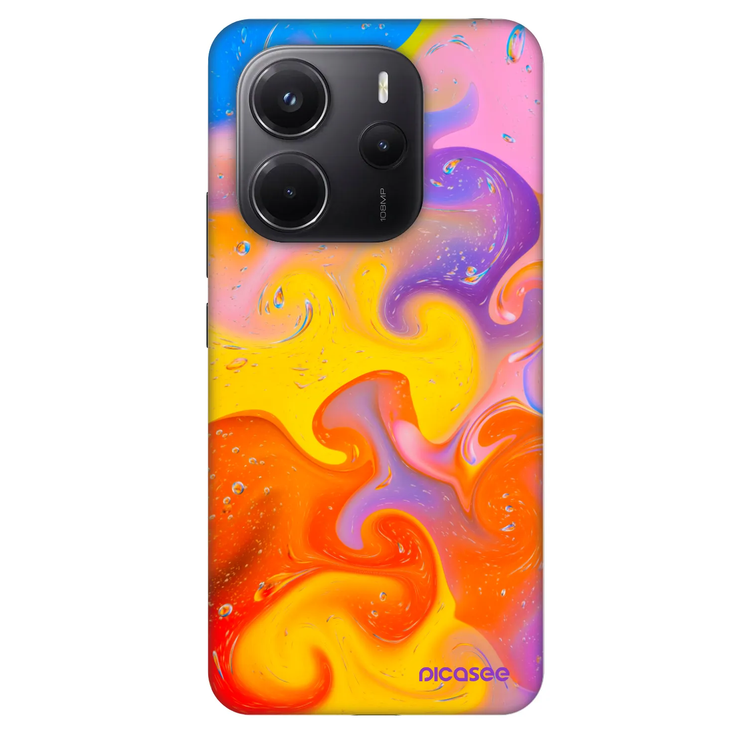Picasee Fashion Case za Xiaomi Redmi Note 14 4G - Bubbles