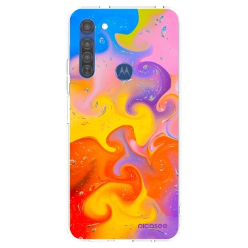 Ovitek za Motorola Moto G8 - Bubbles
