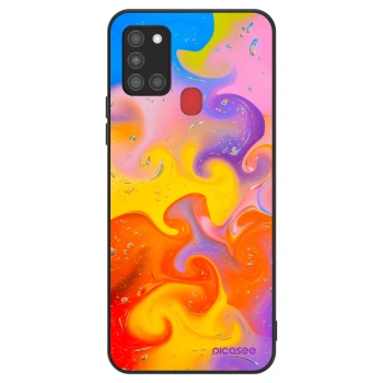 Ovitek za Samsung Galaxy A21s - Bubbles