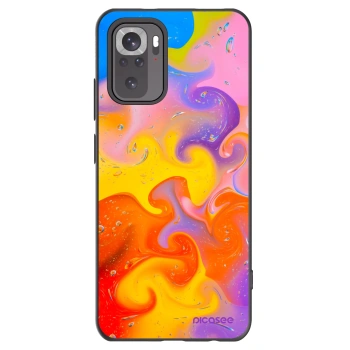 Picasee silikonski črni ovitek za Xiaomi Redmi Note 11S 4G - Bubbles
