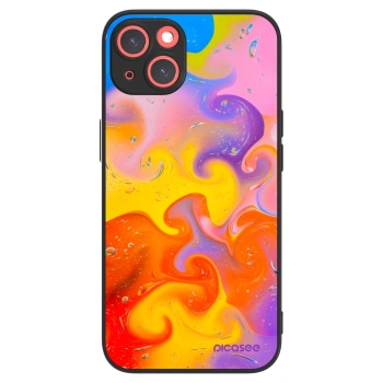 Picasee ULTIMATE CASE MagSafe za Apple iPhone 13 - Bubbles