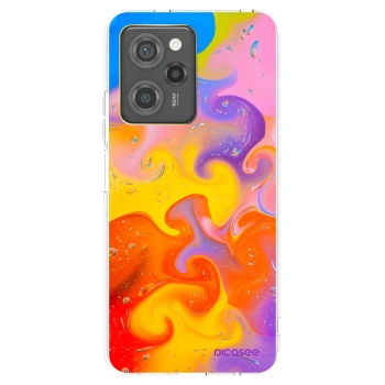 Picasee silikonski prozorni ovitek za Xiaomi Poco X5 Pro - Bubbles