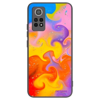 Picasee silikonski črni ovitek za Xiaomi Redmi Note 12 Pro 4G - Bubbles