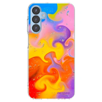 Picasee silikonski prozorni ovitek za Samsung Galaxy A15 A156B 5G - Bubbles