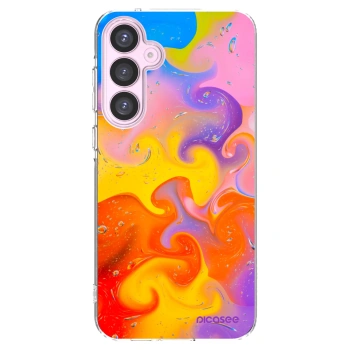Picasee silikonski prozorni ovitek za Samsung Galaxy A55 5G A556B - Bubbles