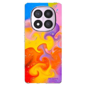 Picasee silikonski prozorni ovitek za Xiaomi Redmi Note 14 Pro 5G - Bubbles