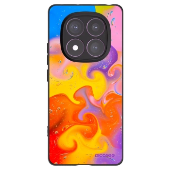 Picasee silikonski črni ovitek za Xiaomi Redmi Note 14 Pro 4G - Bubbles
