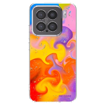 Picasee silikonski prozorni ovitek za Xiaomi 15 - Bubbles