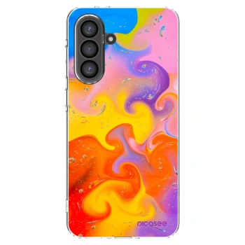 Picasee silikonski prozorni ovitek za Samsung Galaxy A36 5G - Bubbles
