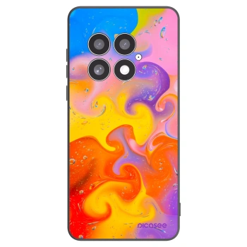Picasee silikonski črni ovitek za OnePlus 13 5G - Bubbles