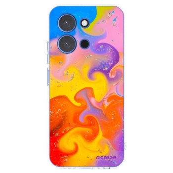 Picasee silikonski prozorni ovitek za Xiaomi Redmi 15C 4G - Bubbles