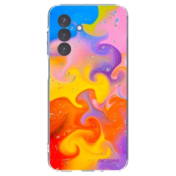 Picasee silikonski prozorni ovitek za Samsung Galaxy A17 5G - Bubbles