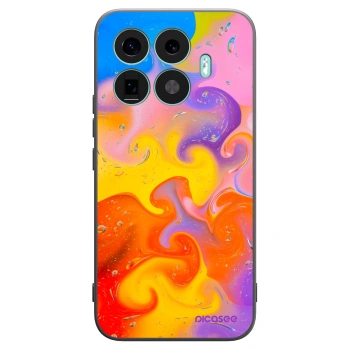 Picasee silikonski črni ovitek za Xiaomi 17T Pro - Bubbles