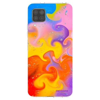Picasee silikonski prozorni ovitek za Huawei P40 Lite - Bubbles