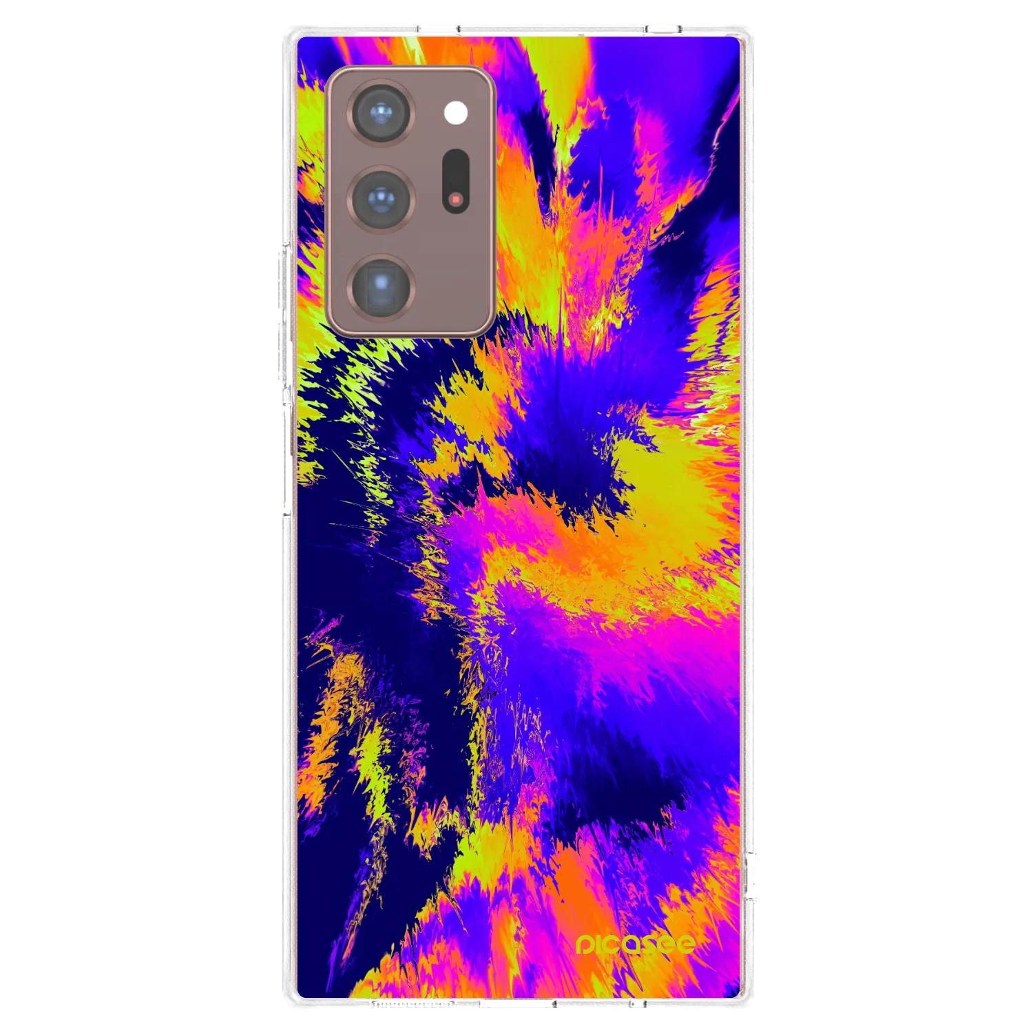 Picasee silikonski prozorni ovitek za Samsung Galaxy Note 20 Ultra - Burn
