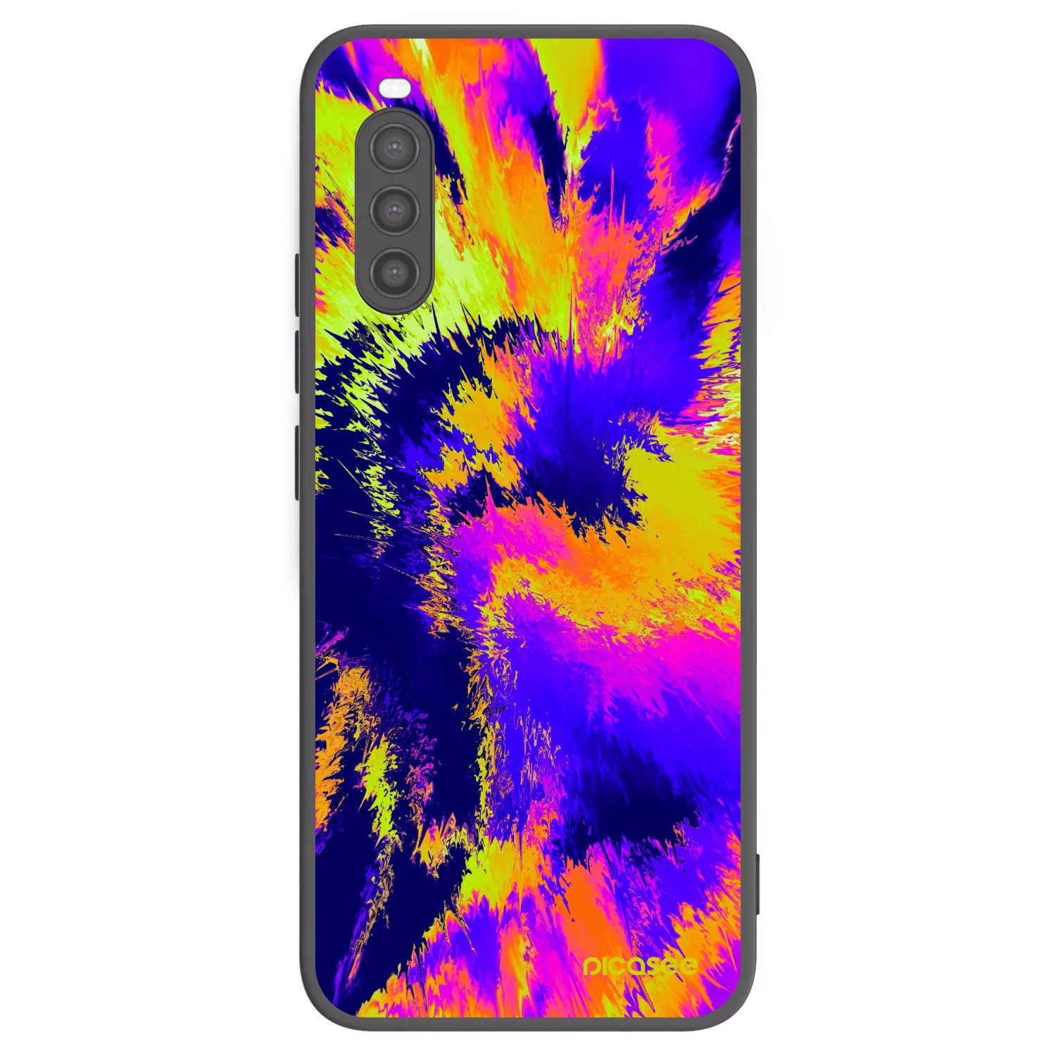 Picasee silikonski črni ovitek za Sony Xperia 10 II - Burn
