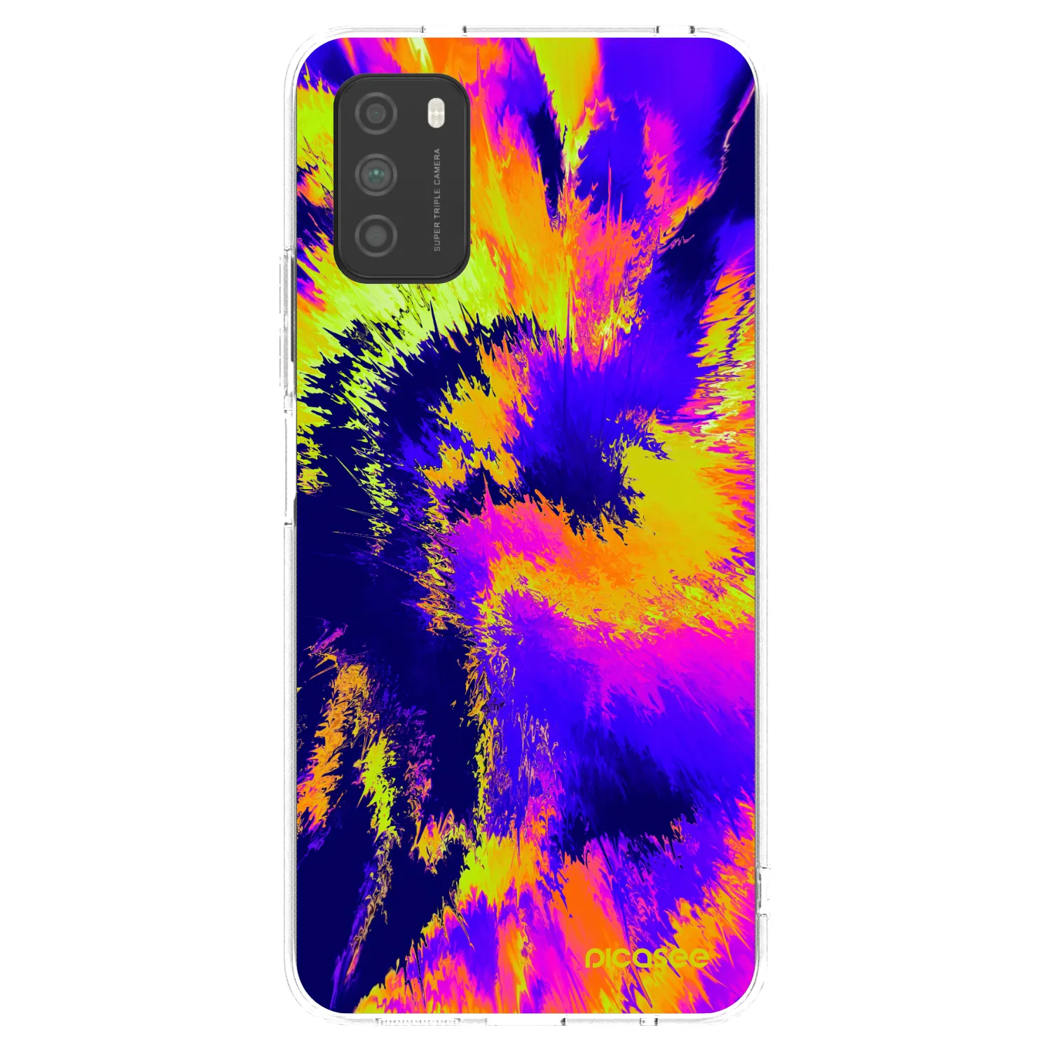 Picasee silikonski prozorni ovitek za Xiaomi Poco M3 - Burn