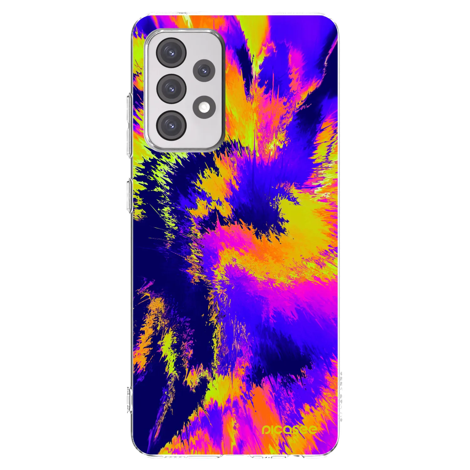 Picasee silikonski prozorni ovitek za Samsung Galaxy A52 5G A525F - Burn