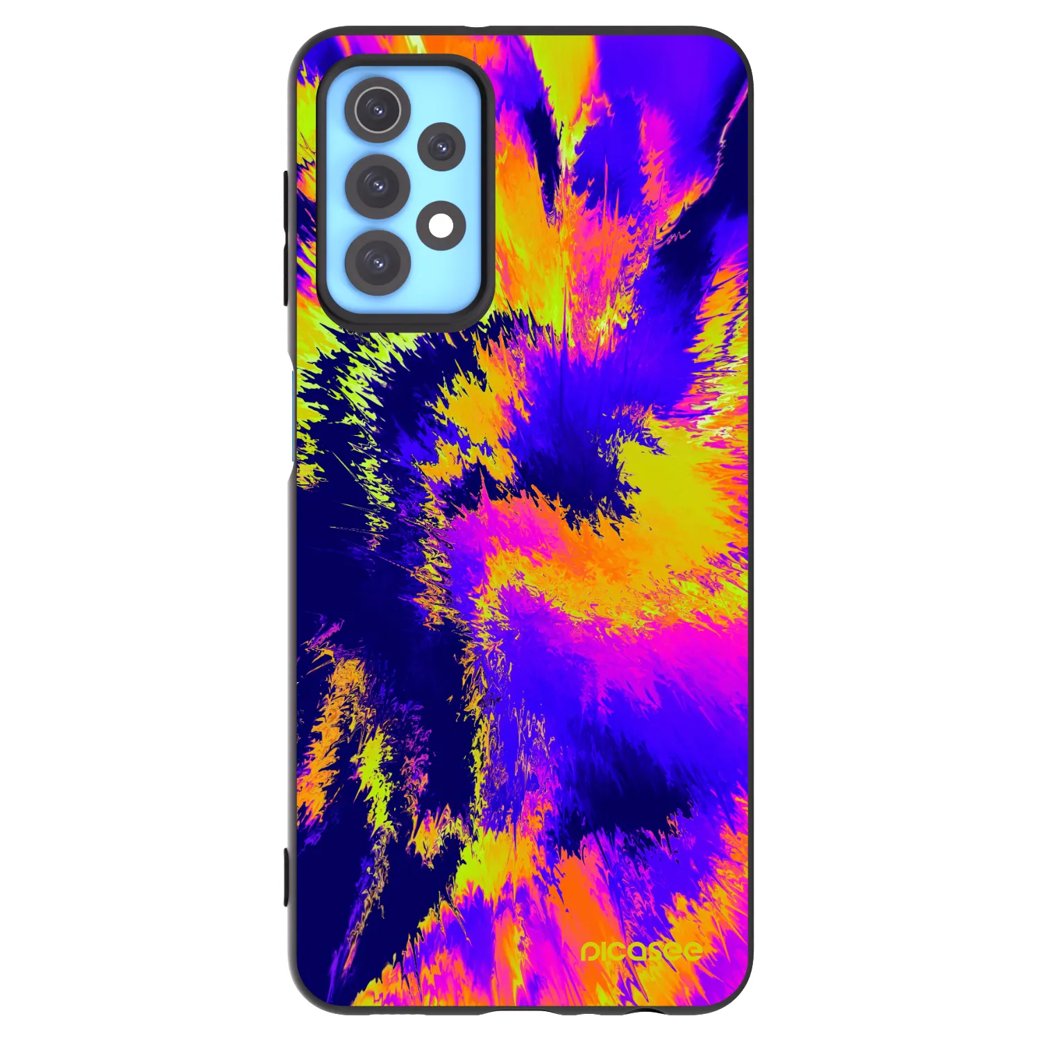 Picasee silikonski črni ovitek za Samsung Galaxy A32 4G SM-A325F - Burn