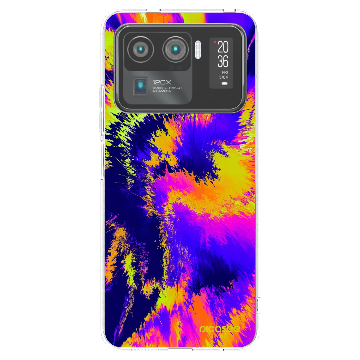 Picasee silikonski prozorni ovitek za Xiaomi Mi 11 Ultra - Burn