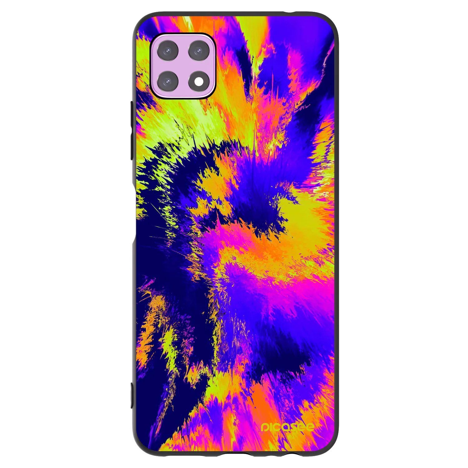 Picasee silikonski črni ovitek za Samsung Galaxy A22 A226B 5G - Burn
