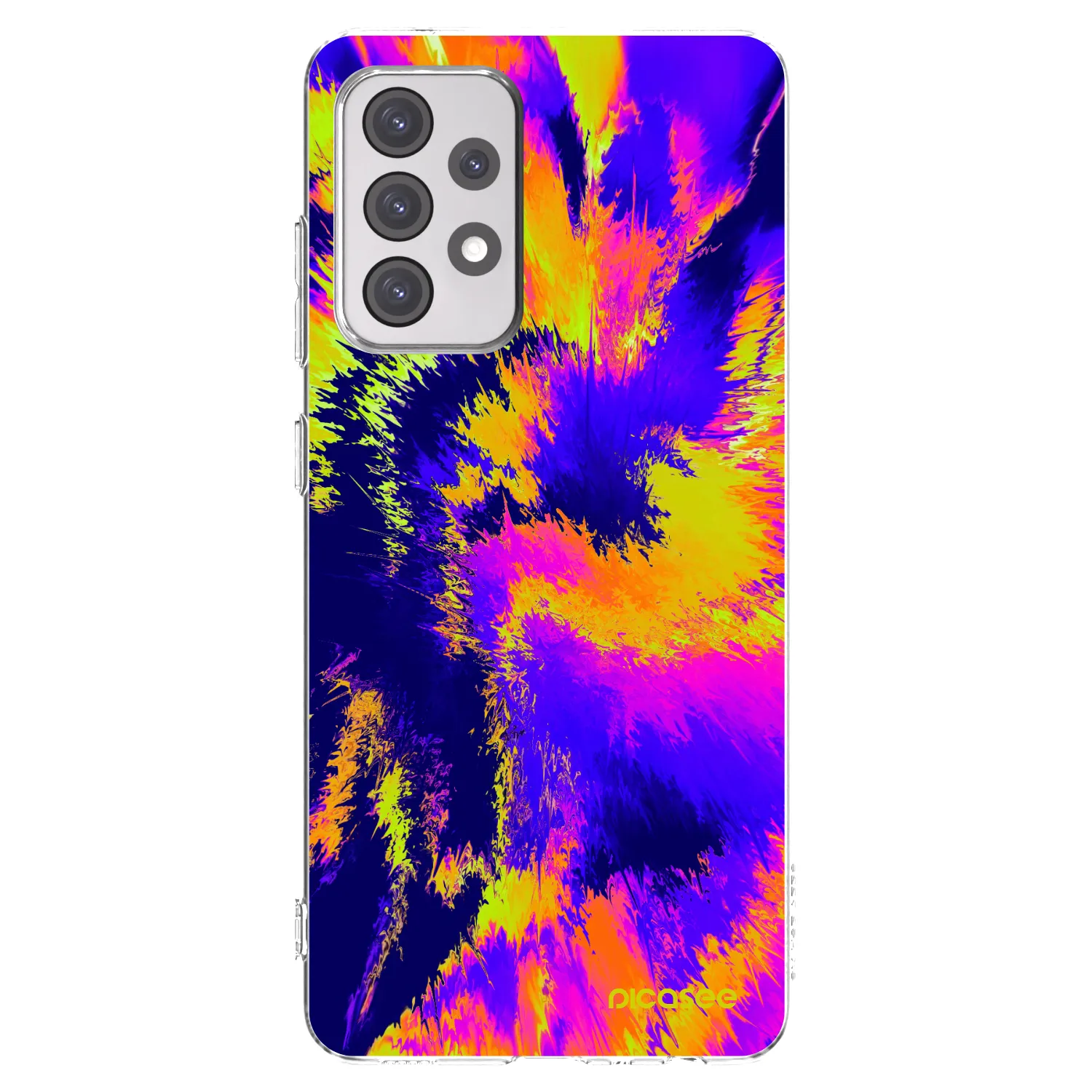 Picasee silikonski prozorni ovitek za Samsung Galaxy A52s 5G A528B - Burn