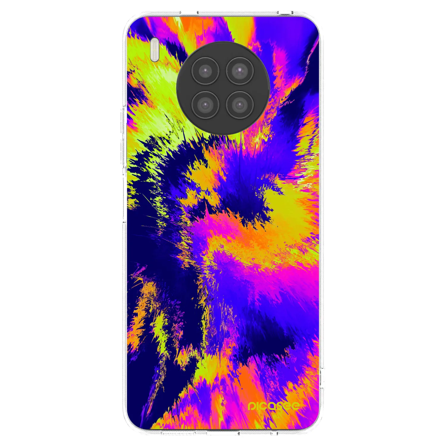 Picasee silikonski prozorni ovitek za Huawei Nova 8i - Burn