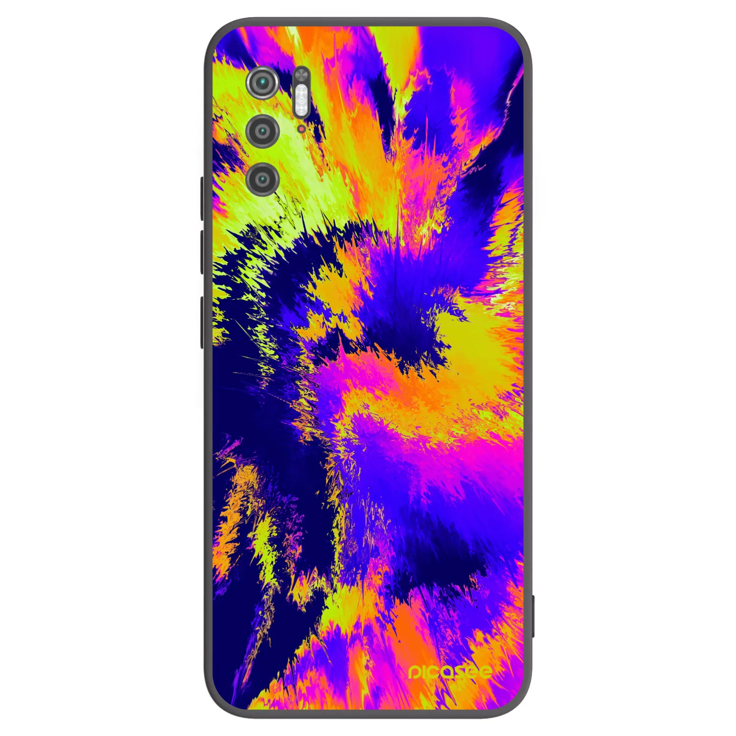 Picasee silikonski črni ovitek za Xiaomi Poco M3 Pro 5G - Burn