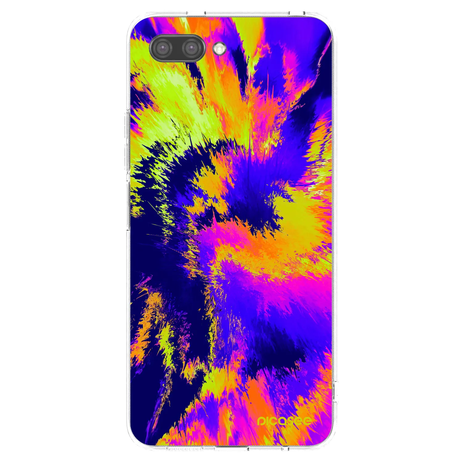 Picasee silikonski prozorni ovitek za Honor 10 - Burn