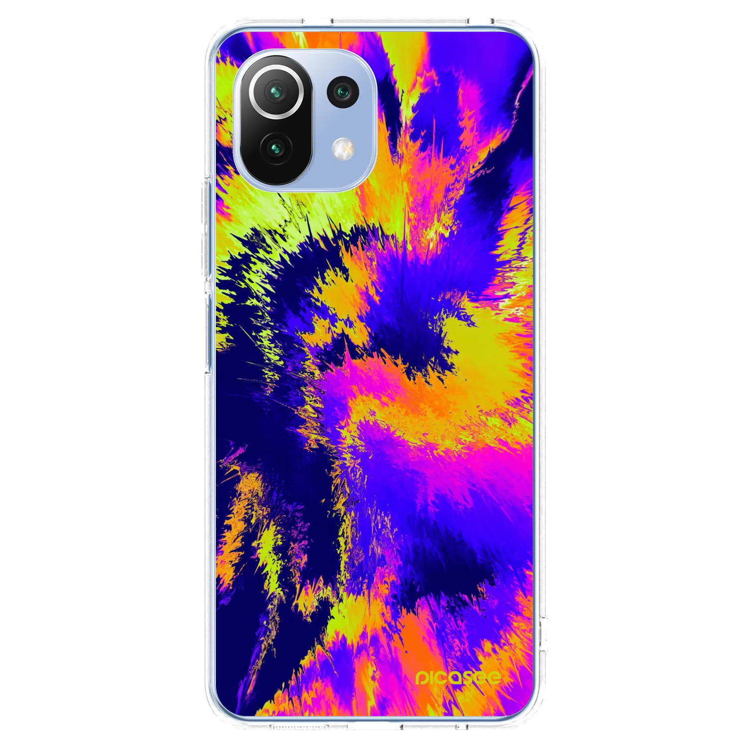 Picasee silikonski prozorni ovitek za Xiaomi 11 Lite 5G NE - Burn